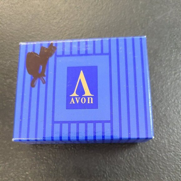 Vintage 1992 Avon Goldtone & Clear Rhinestone President's Club Pin Script A - Picture 5 of 7